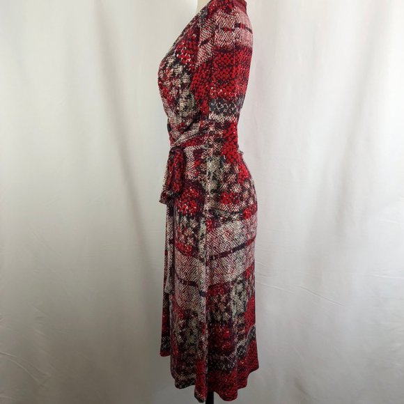 Ilse Jacobsen Hornbaek Knit Jersey Wrap Dress - Picture 7 of 7